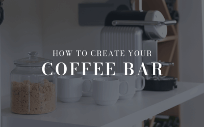 Create Your Dream Coffee Bar: A Stylish Addition to Any Kitchen
