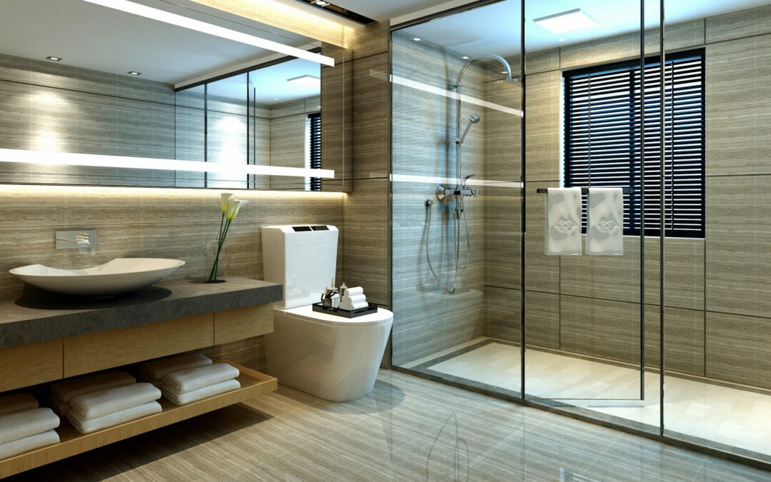 A phot of a luxury bathroom