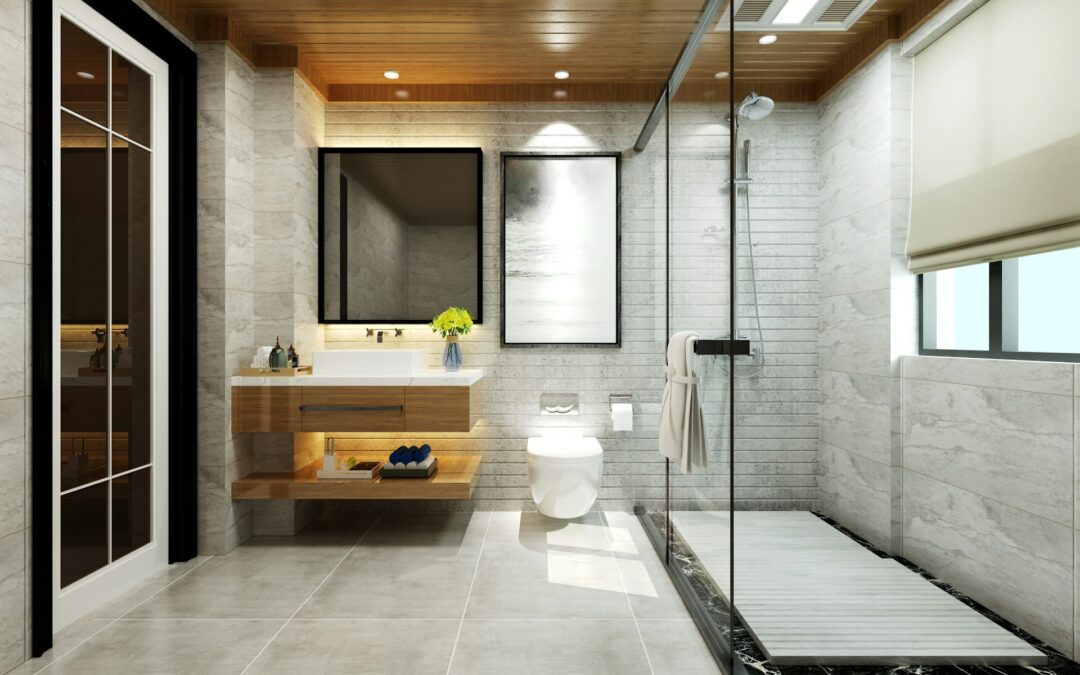 A bathroom and a sink